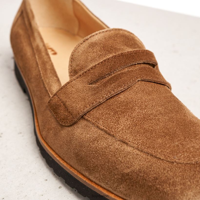 LLOYD Slipper aus Leder zum Hineinschlüpfen Frauen Schuhe braun NFFX4T1148